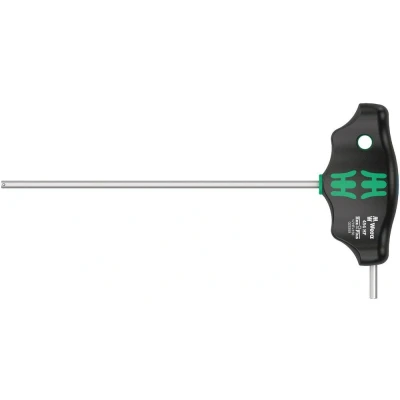 Afbeelding van Wera 05023359001 Hex Plus HF T greep zeskant schroevendraaier 1/8&quot; x 150mm 454