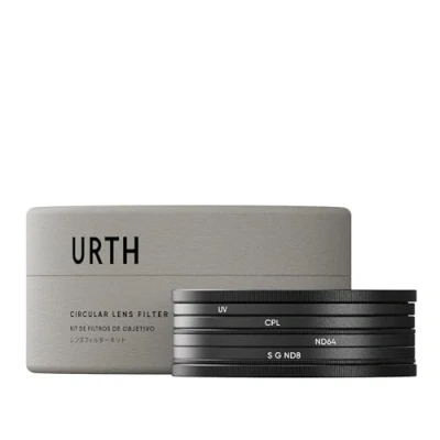 Afbeelding van Urth Filterset voor 72 mm lens: UV, polarisatiecirkel (CPL), ND64, ND8 graduatie Soft (Plus +)