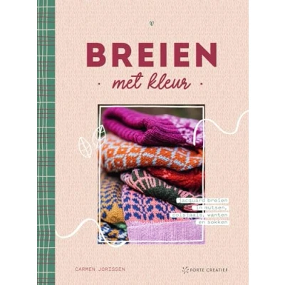 Afbeelding van Forte Boek Breien met kleur Carmen Jorissen