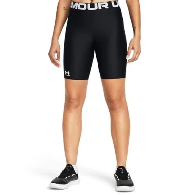 Afbeelding van Under Armour Authentics Short Legging, Dames, Maat: XXL, Black/white