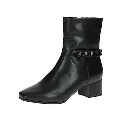 Afbeelding van Caprice Korte laarzen Black nappa, Dames, Maat: 38, nappa Leer