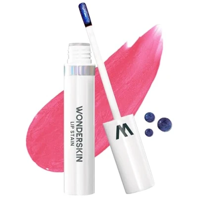 Image de Wonderskin Wonder Blading Lip Stain Masque, Long Lasting Pink Stain, Waterproof Natural, Transfer Proof Makeup (Sweetheart Masque)