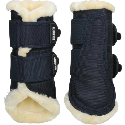 Afbeelding van Eskadron Beenbeschermers Classic Sports Faux Fur Donkerblauw