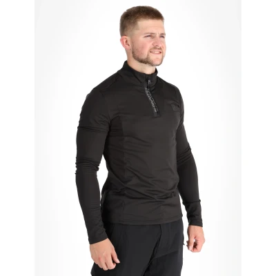 Afbeelding van Protest Rewill Skipully Heren Lange mouwen 1/4 rits True Black