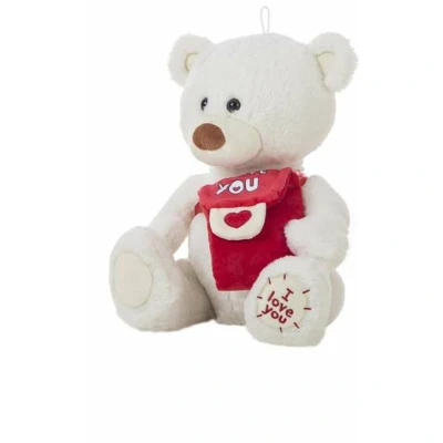 Afbeelding van Knuffel Beer 35 cm Wit
