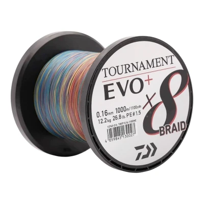 Afbeelding van Daiwa TN x8 Br. EVO+ 0.20mm 1000m MC Gevlochten lijn
