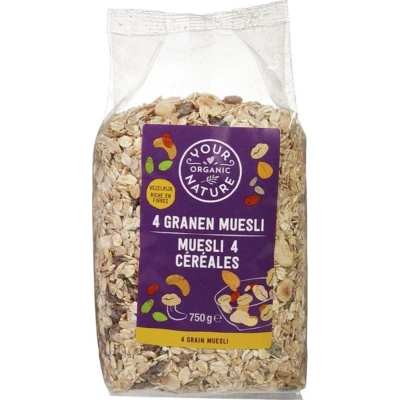 Afbeelding van Your Organic Nature 4 Granen Muesli