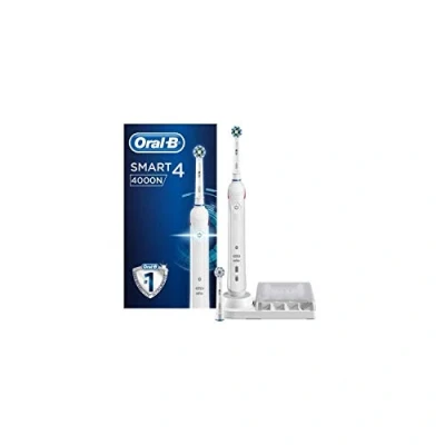 Afbeelding van Oral B Smart 4 4000N 80314186 Elektrische tandenborstel Roterend / oscillerend pulserend Wit