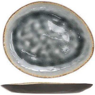 Afbeelding van Cosy &amp; Trendy Ontbijtbord Laguna Blue Grey 20 x 16 cm