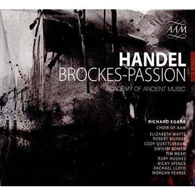 Afbeelding van Academy Of Ancient Music, Richard Egarr Händel: Brockes Passion (3 CD)