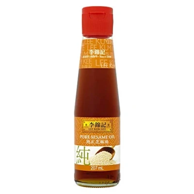 Afbeelding van Lee Kum Kee sesamolie pure (207 ml)