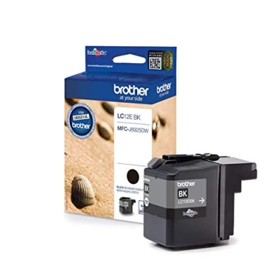 Afbeelding van Brother LC 12EBK Inktcartridge Zwart