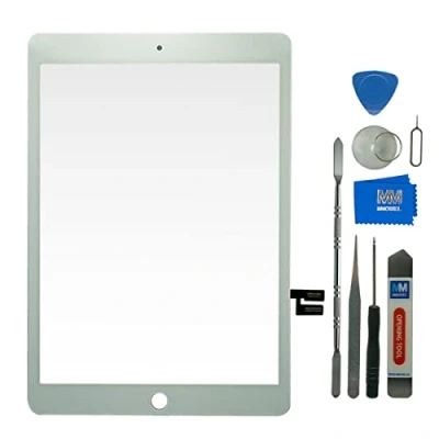 Afbeelding van MMOBIEL Touchscreen compatibel met iPad 9 10,2 inch 2021 reserve digitizer incl. gereedschap wit