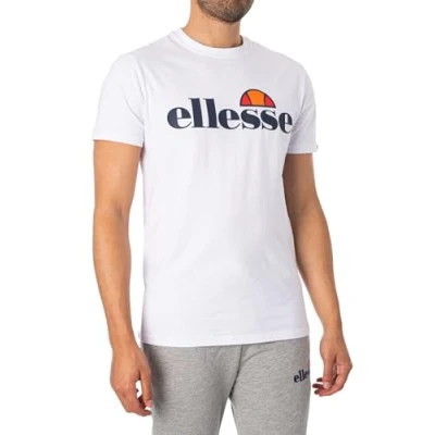 Image de Tee shirt manches courtes Ellesse Prado teeshirt Blanc taille : M réf 50466