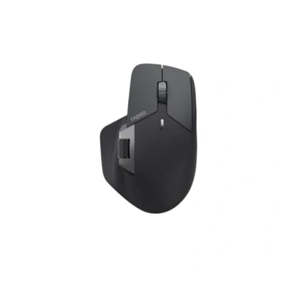 Afbeelding van Rapoo MT760L draadloze muis 4000 DPI milieuvriendelijke sensor ergonomische oplaadbare batterij PC &amp; Mac grijs/zwart