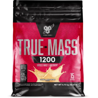 Afbeelding van BSN True Mass 1200 4540gr Vanille