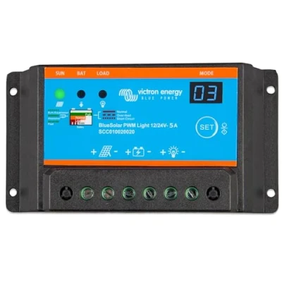 Afbeelding van Victron BlueSolar PWM Light Charge Controller 12/24V 5A