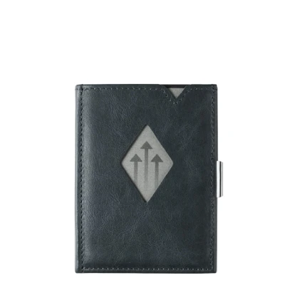 Afbeelding van Exentri Leather Multi Wallet blue Dames portemonnee