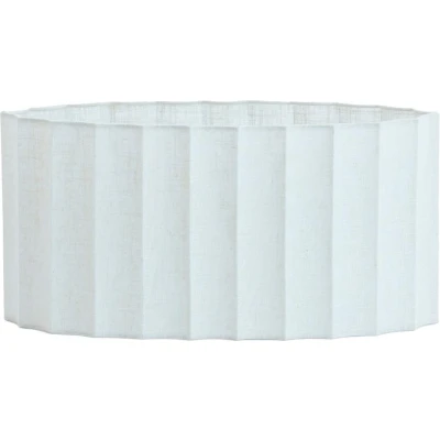 Afbeelding van Light &amp; Living Lampenkap ovaal Disli Wit 45x21x22cm Modern