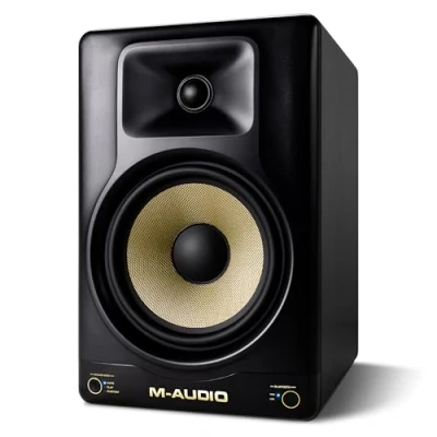 Image de M AUDIO Forty Eighty Enceinte de Monitoring 8&quot; Studio pour Produire et Mixer avec Transition DSP, Égaliseur, Appli Contrôle Bluetooth, 150W