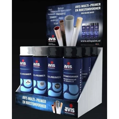 Afbeelding van Avis Multiprimer Spuitbus Wit Grondverf &amp; Primer