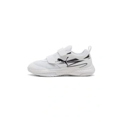 Afbeelding van PUMA Varion II V Jr, Indoor veldschoenen, uniseks, kinderen, Wit Zwart