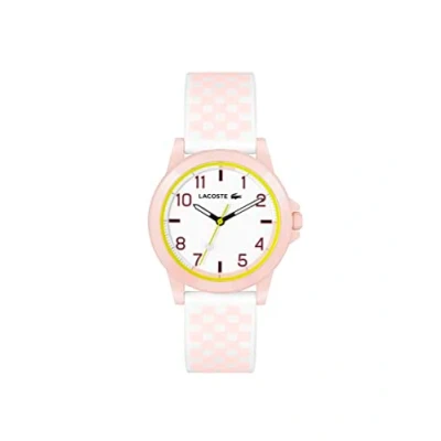 Afbeelding van Lacoste Rider Horloge voor kinderen, Maat: One Size, pink weiss weiß