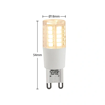 Afbeelding van Arcchio LED stiftlamp, G9, 4,5 W, helder, 2.700 K
