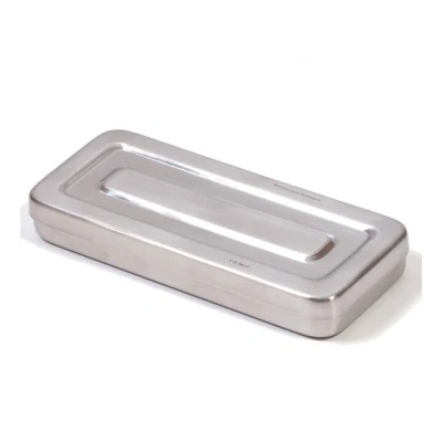 Afbeelding van RVS instrumentendoos ronde hoeken 18 x 8 4 cm