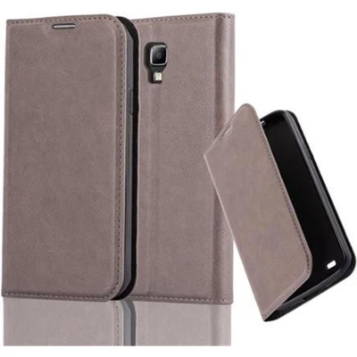 Afbeelding van Cadorabo Hoesje geschikt voor Samsung Galaxy S4 ACTIVE in KOFFIE BRUIN Beschermhoes met magnetische sluiting, standfunctie en kaartvakje Book Case Cover Etui