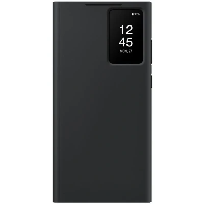 Afbeelding van Samsung Smart View PC Book Case Zwart Galaxy S23 Ultra