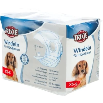 Afbeelding van Trixie Hondenluier Teef XS S 12 stuks