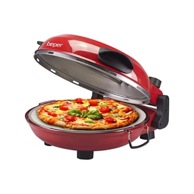 Afbeelding van Beper P101CUD300 Pizzaoven Draagbare Houtgestookte Elektrische