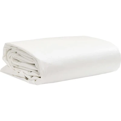 Afbeelding van Dekzeil 600 g/m 4x4 m wit