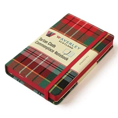Afbeelding van Waverley Scotland Large Tartan Cloth Commonplace Notebook