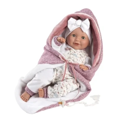 Afbeelding van Llorens pop HEIDI met omslagdoek 42 cm