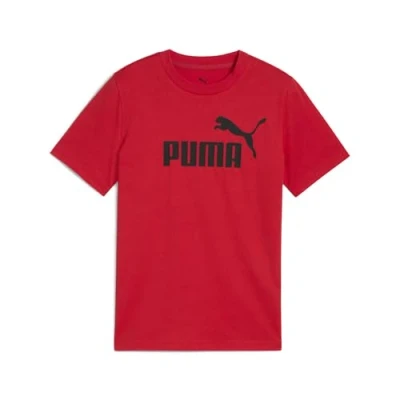 Afbeelding van Puma LOGO TEE Tshirt print voor kinderen, Maat: 140, For all time red