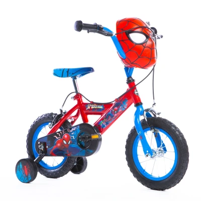 Afbeelding van Disney Spiderman 12&#039;&#039; Fiets Blauw Jongen