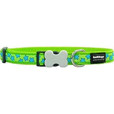 Afbeelding van Dog collar Red Dingo Star Stars (2,5 x 41 63 cm)