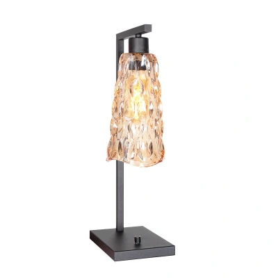 Afbeelding van Steinhauer tafellamp Vidrio amberkleurig glas 3837ZW