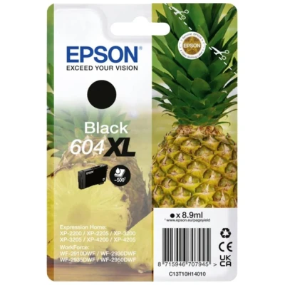 Afbeelding van Epson 604XL (C13T10H14010) Inktcartridge Zwart Hoge capaciteit