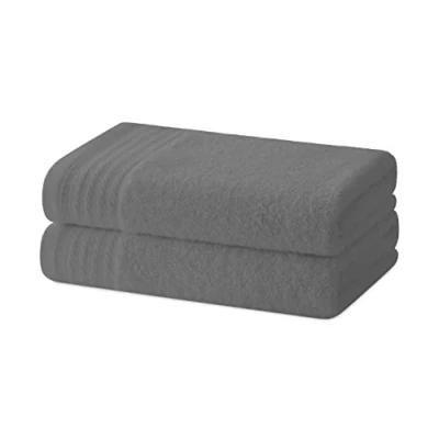 Afbeelding van Degrees home Set van 2 badhanddoeken 100% katoen 480 g/m² 100 x 50 cm