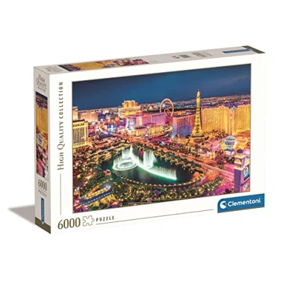 Afbeelding van Puzzel Clementoni Las Vegas 6000 Onderdelen