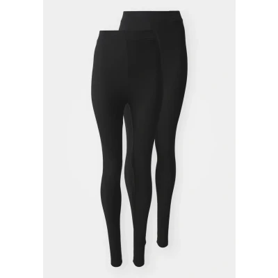 Afbeelding van ONLY Onllive LOVE NEW 2 PACK Legging, Dames, Maat: XS, Black