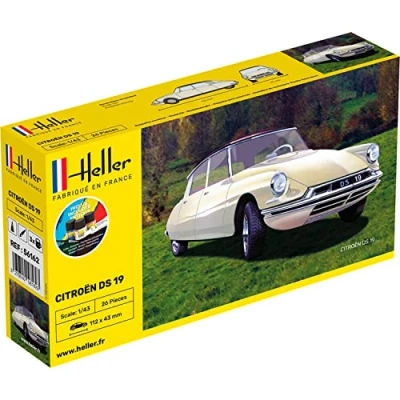 Afbeelding van Heller 1/43 Starter Kit Citroen Ds 19hel56162 modelbouwsets, hobbybouwspeelgoed voor kinderen, modelverf en accessoires