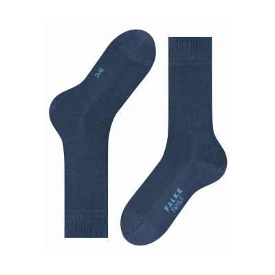 Afbeelding van Falke Family Everyday Casual Sokken, Heren, Maat: 43 46, Royal blue