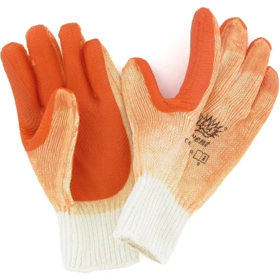 Afbeelding van Prevent handschoen latex oranje
