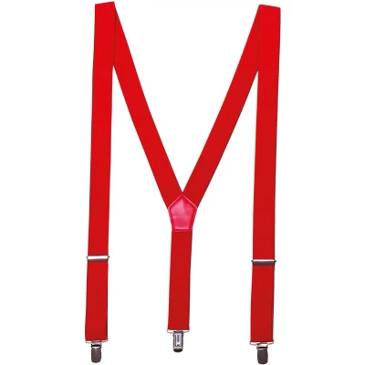 Afbeelding van Premier Clip trouser braces PR701 Red