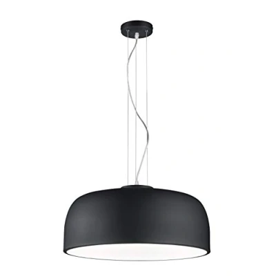 Afbeelding van TRIO BARON Hanglamp Mat zwart E27 Binnenverlichting
