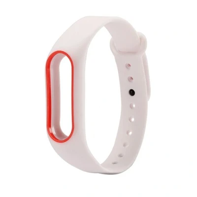 Afbeelding van Xiaomi Mi band 2 DUO COLOR bandje voor CA0600B Wit